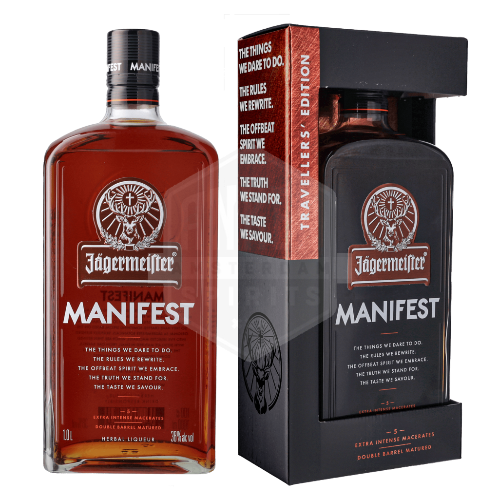 Buy Jagermeister Manifest + GB online | Anker Amsterdam Spirits, The ...