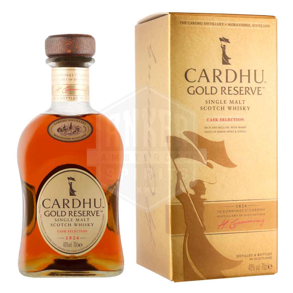 Cardhu Gold Reserve Single Malt Scotch Whisky, 40% vol