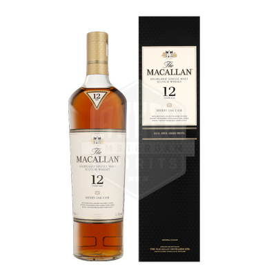 Buy The Macallan 12 Years Sherry Oak + GB online | Anker Amsterdam