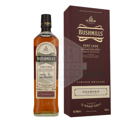 Bushmills Steamship Port Cask + GB