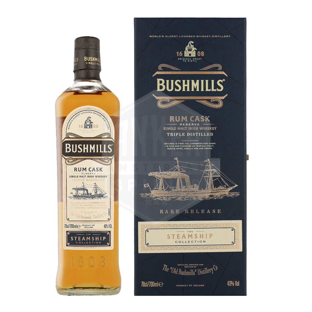 Bushmills The Steamship Col. Rum Cask Reserve + GB