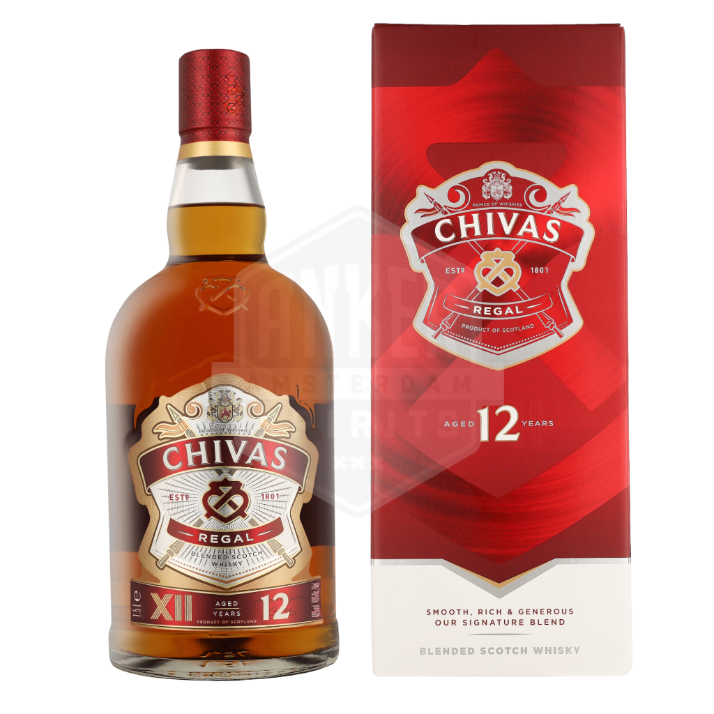 Chivas Regal 12 Years + GB