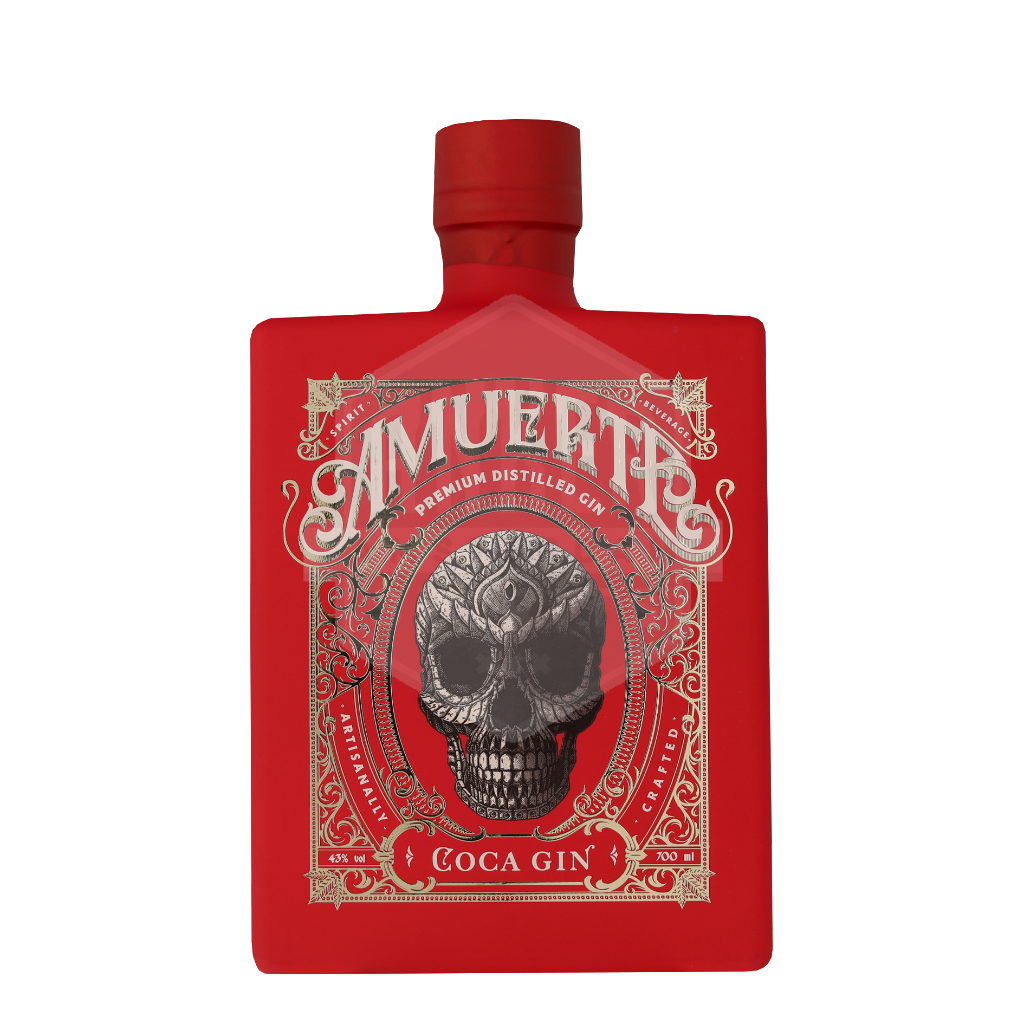 Koop Amuerte Coca Leaf Gin Red Edition eenvoudig online in onze