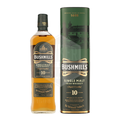 Bushmills 10 Years + GB