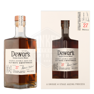 Dewar's 27 Years Double Double Aged + GB