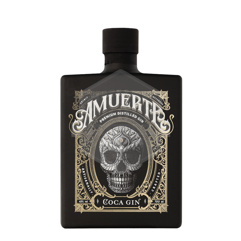 Koop Amuerte Coca Leaf Gin Black Edition eenvoudig online in onze